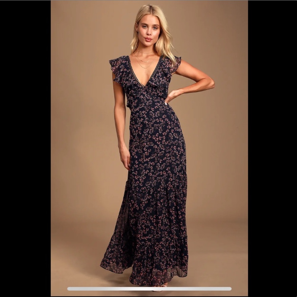 Lulus Darling Daydream Maxi